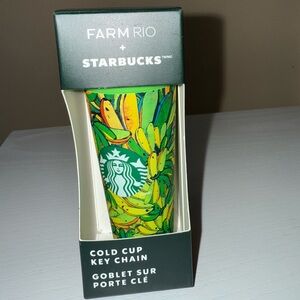 New Starbucks Farm Rio Tropical Key Chain